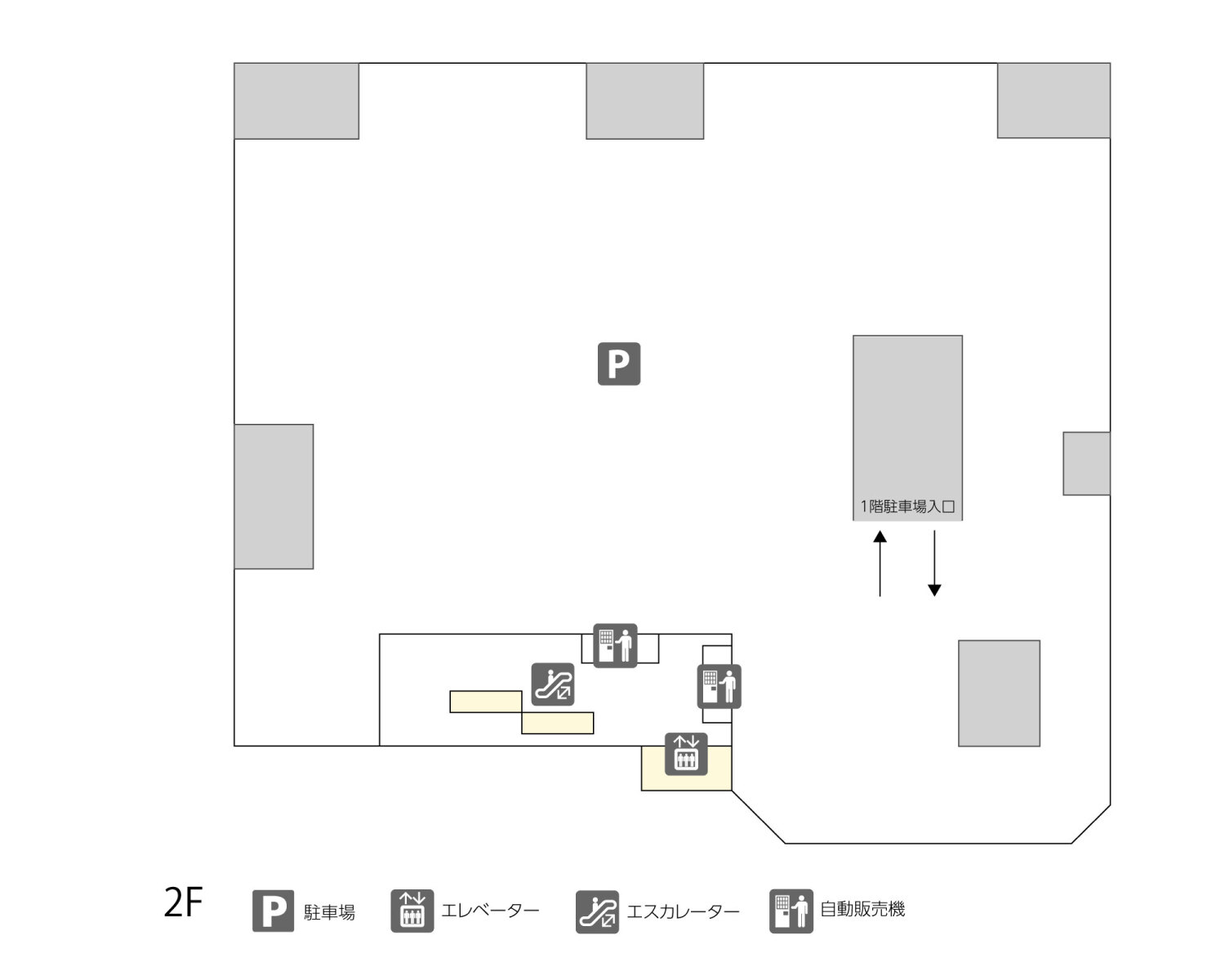 BiVi沼津2Fフロアマップ